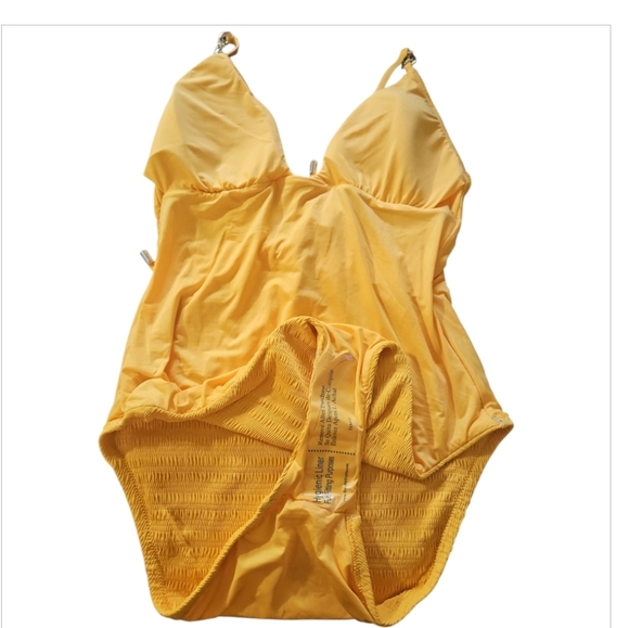 Trina Turk Women's Swimsuit Standard Deep Plunge V-Neck One Piece Swimsuit - Picture 6 of 11